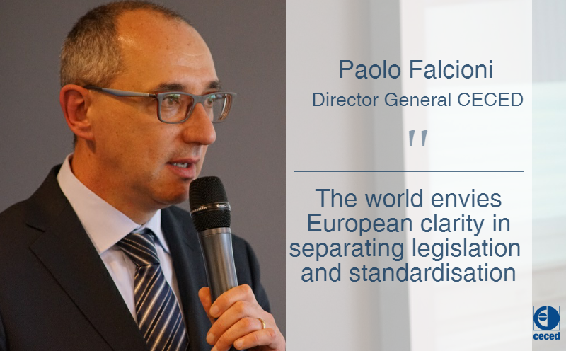 Standardisation is a democratic process in which our sector plays a part  