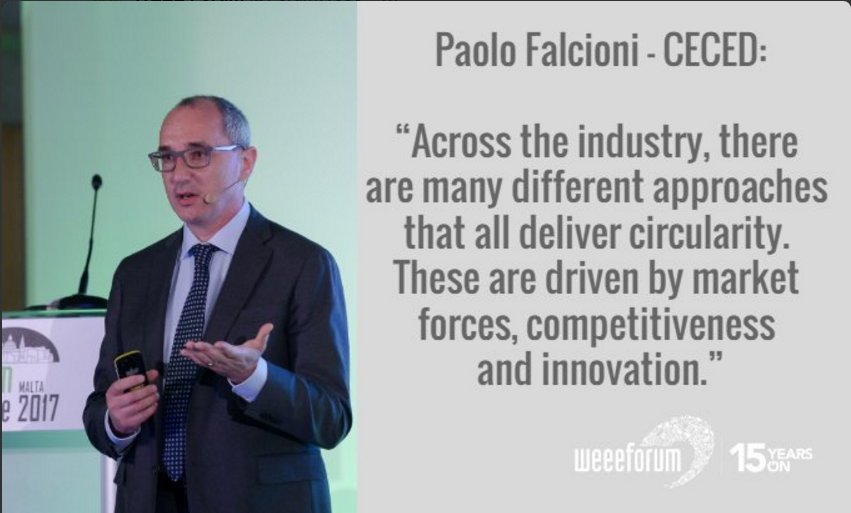 CECED addresses WEEE Forum conference in Malta